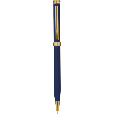 Ручка METEOR SOFT GOLD MIRROR Темно-синяя 1131.14-1