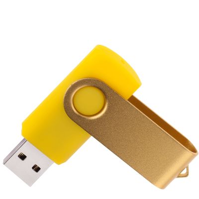 Флешка TWIST COLOR Желтая 4011.04.32ГБ3.0-1