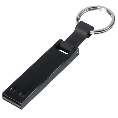 Флешка SHAKE с кольцом Черная 4059.08.16ГБ-0