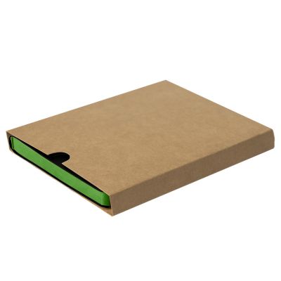 Ежедневник недатированный Stellar, А5, черный, кремовый блок  в линейку, с зеленым обрезом, черный, зеленый-7