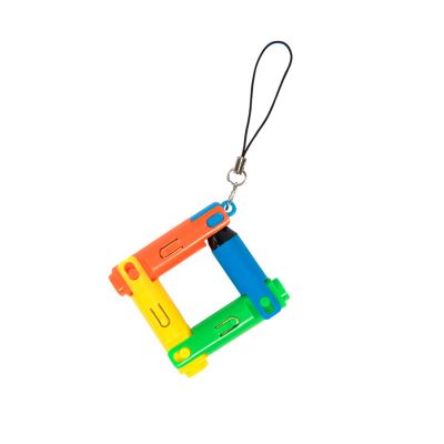 Авторучка-трансформер 'Радуга' с фонариком, разные цвета-1