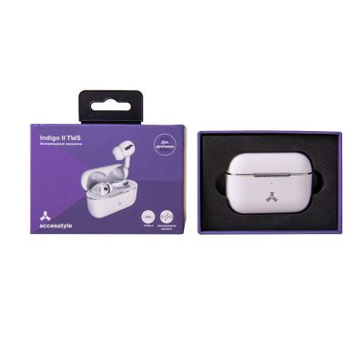 Беспроводные наушники Accesstyle Indigo II TWS, белый-2