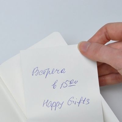 Бизнес-блокнот А5  'Elegance',  мягкая обложка,  в клетку, оранжевый-6