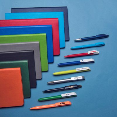 Бизнес-блокнот AUDREY, формат А5, в линейку, голубой-6