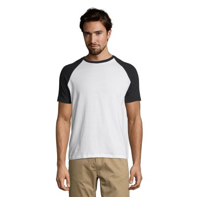 Футболка мужская FUNKY 150, темно-синий, белый-3