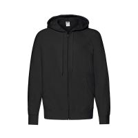 Толстовка мужская LIGHTWEIGHT HOODED SWEAT JACKET 240, черный