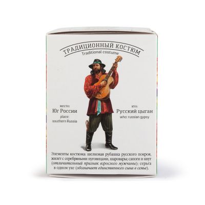 Чай чёрный СУГРЕВЪ «По‑цыгански», белый, розовый-4