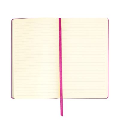 Бизнес-блокнот 'Funky' А5, розовый с серым форзацем, мягкая обложка, в линейку, розовый, серый-2