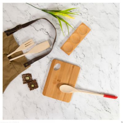 Тарелка для закусок CLEVIX, коричневый-2