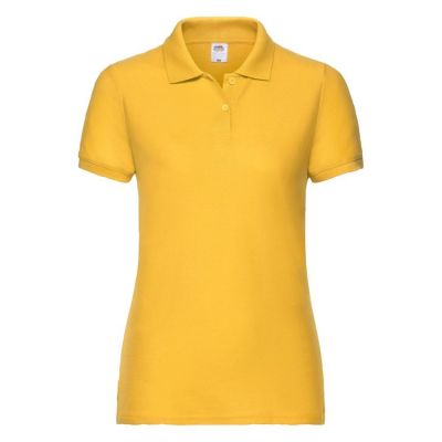Поло женское 65/35 POLO LADY-FIT 180, желтый-0