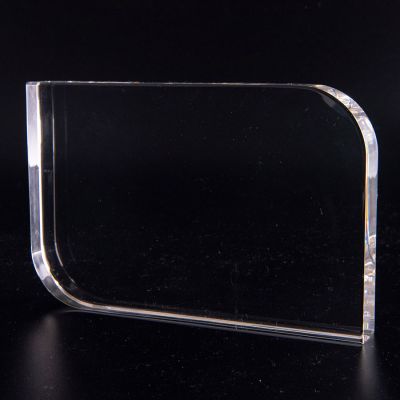 Награда HAPPY LIFE в подарочной коробке, грани с фаской, 200х131х25 мм, акрил, прозрачный-0