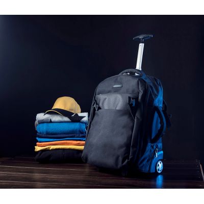 Рюкзак на колесах  KUMAN, черный-11