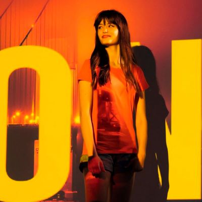 Футболка женская LADIES ICONIC 150, ярко-розовый-5