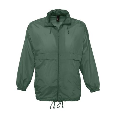 Ветровка водоотталкивающая унисекс SURF, темно-зелёный-0