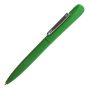 IQ, ручка с флешкой, 8 GB, металл, soft-touch, зеленый, серебристый