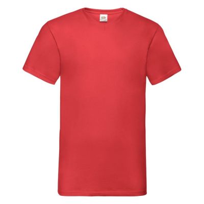 Футболка мужская 'Valueweight V-Neck T', ярко-красный-0