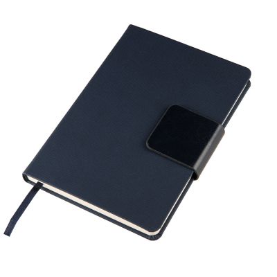 Ежедневник недатированный Stevie, А5, темно-синий, кремовый блок, без обреза-0