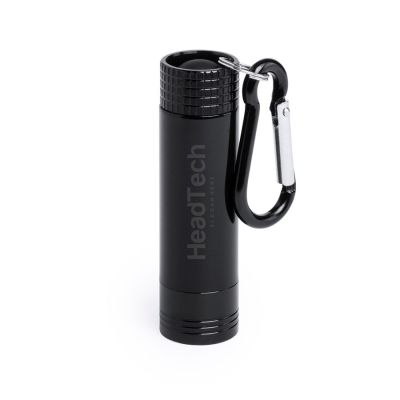 Карманный LED фонарь DERSTAK , алюминий, черный-3