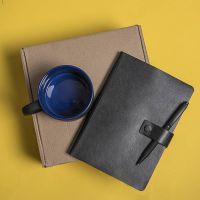 Набор подарочный DYNAMIC: кружка, ежедневник, ручка,  стружка, коробка, черный/синий, черный, синий