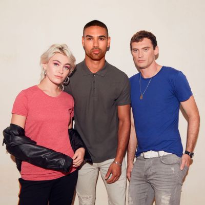 Поло мужское ICONIC POLO 180, голубой-2