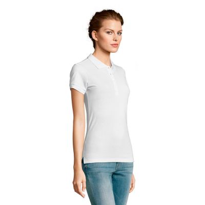Рубашка поло женская PEOPLE 210, белый-5