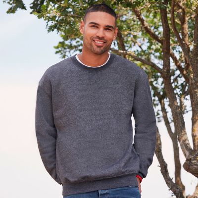 Свитшот с начесом CLASSIC SET-IN SWEAT 280, синий-4