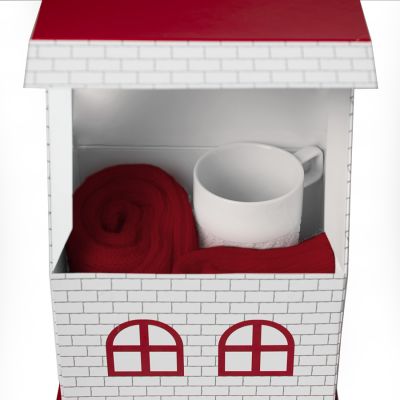 Набор подарочный SNOWFALL, красный-1