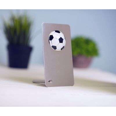 Плакетка наградная  'Футбол', серебристый-5