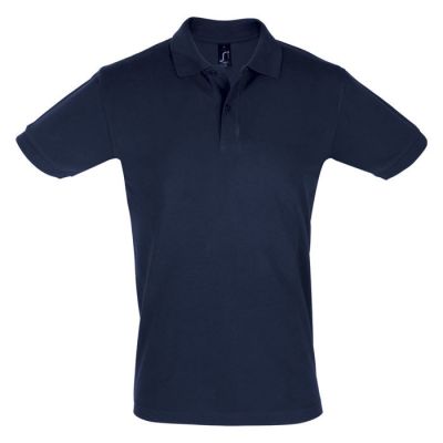 Поло мужское PERFECT MEN 180, темно-синий-0