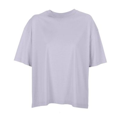 Футболка женская оверсайз BOXY WOMEN 180, сиреневый-0