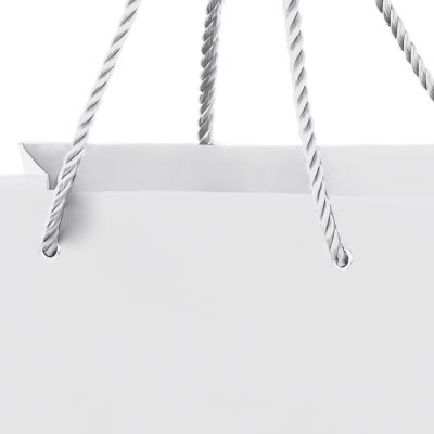 Пакет подарочный GLAM 27х12х32 cм,  белый-1