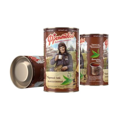 Чай 'Фронтовой' чёрный крупнолистовой  классический 80 г., коричневый-0