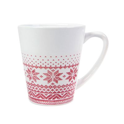 Набор подарочный NATIVE PASSION: плед, кружка, коробка, красный-2