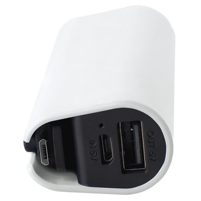 Универсальное зарядное устройство 'Cute' (2200mAh), белый-3