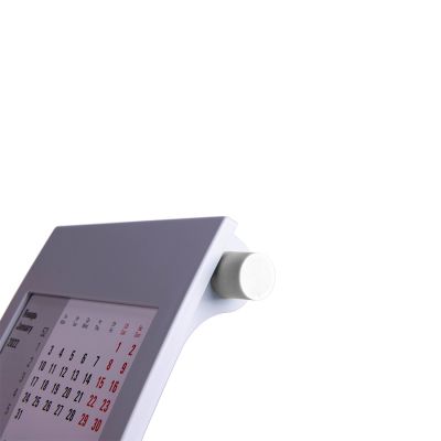 Календарь настольный, календарная сетка на 2023 - 2024 г., белый, серый-2