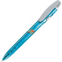 Ручка шарикова X-3 LX, голубой, серый