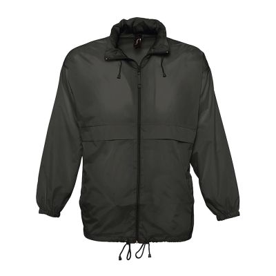 Ветровка водоотталкивающая унисекс SURF, черный-0