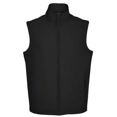 Жилет мужской софтшелл RACE BW MEN 280, черный-0