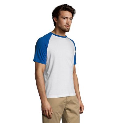 Футболка мужская FUNKY 150, синий, белый-5