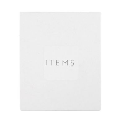 Багажная бирка  TINTED, коллекция  ITEMS, голубой-5