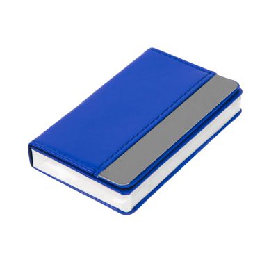 Визитница 'Горизонталь', синий-1