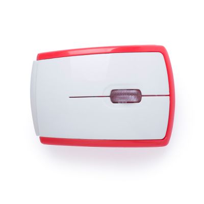 Мышь беспроводная складная LENBAL, красный-2