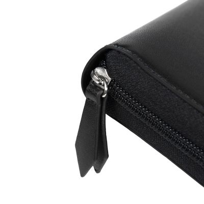 Ежедневник недатированный Chief , A5, на молнии, темно-синий, кремовый блок, подарочная коробка-1