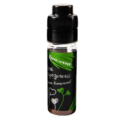 Семена микрозелени, кресс-салат, черный-0