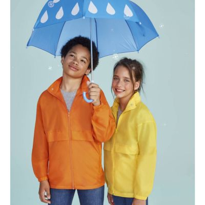 Ветровка детская SURF KIDS, ярко-синий-3