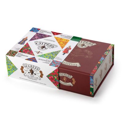 Набор Сугревъ в картонной коробке с 4-я чаями, разные цвета-2