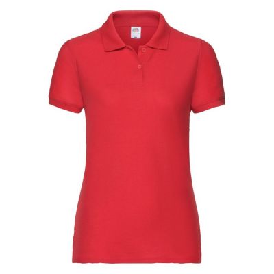 Поло женское 65/35 POLO LADY-FIT 180, красный-0