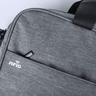 Сумка для документов LENKET, серый, черный-2