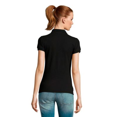 Поло женское PASSION 170, черный-4