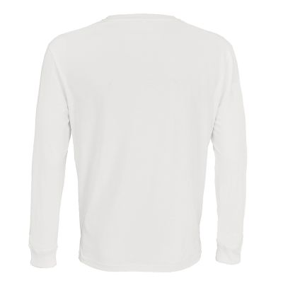 Футболка унисекс с длинным рукавом PIONEER, белый-1